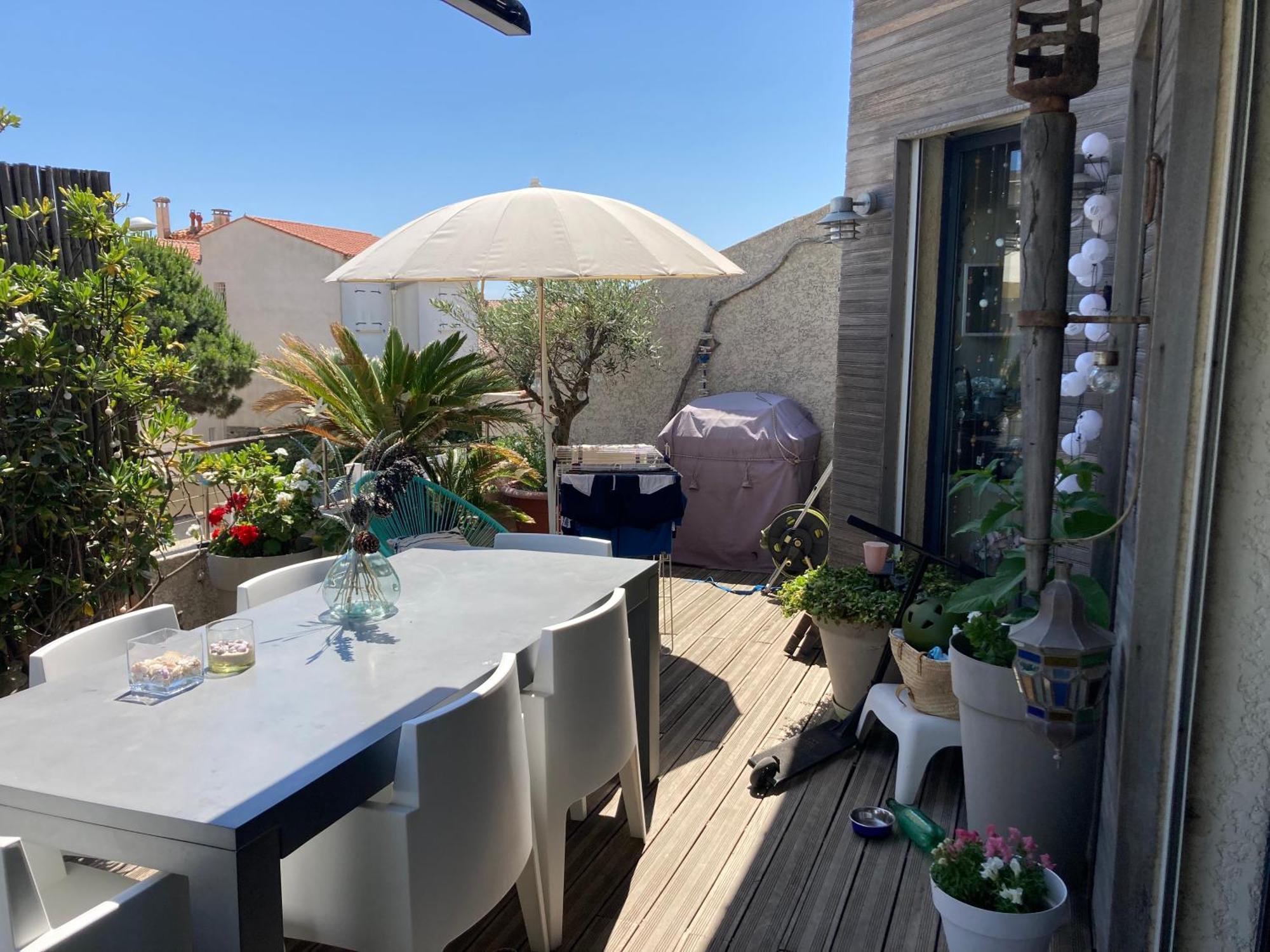 Duplex 105 M2 Vue Mer, Terrasse 30M2 Mauguio Exterior foto